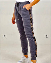 Load image into Gallery viewer, Sequin Striped Joggers
