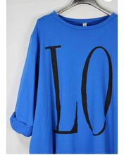 Load image into Gallery viewer, Cobalt ‘LOVE’ Sweatshirt
