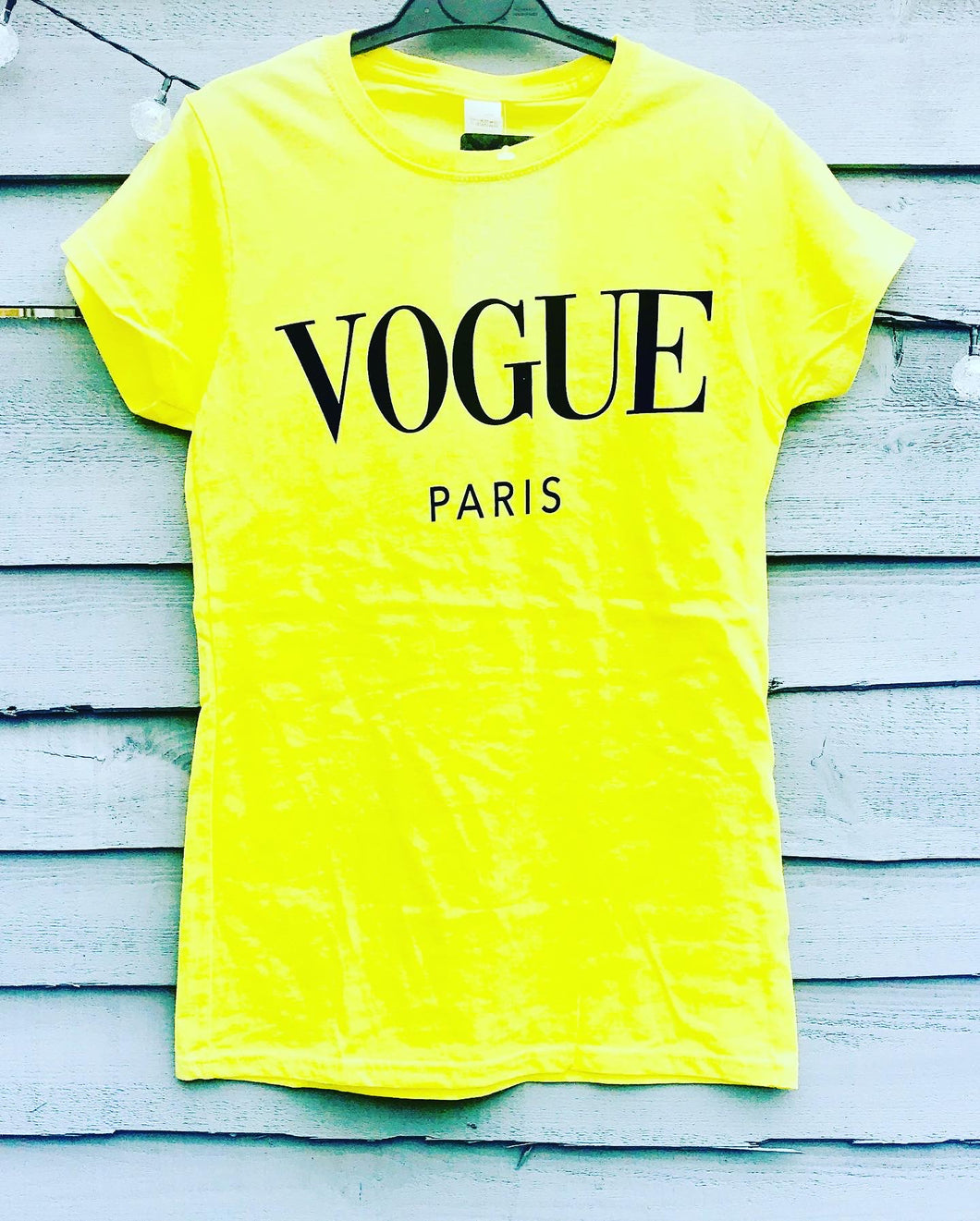 Neon Yellow Vogue T